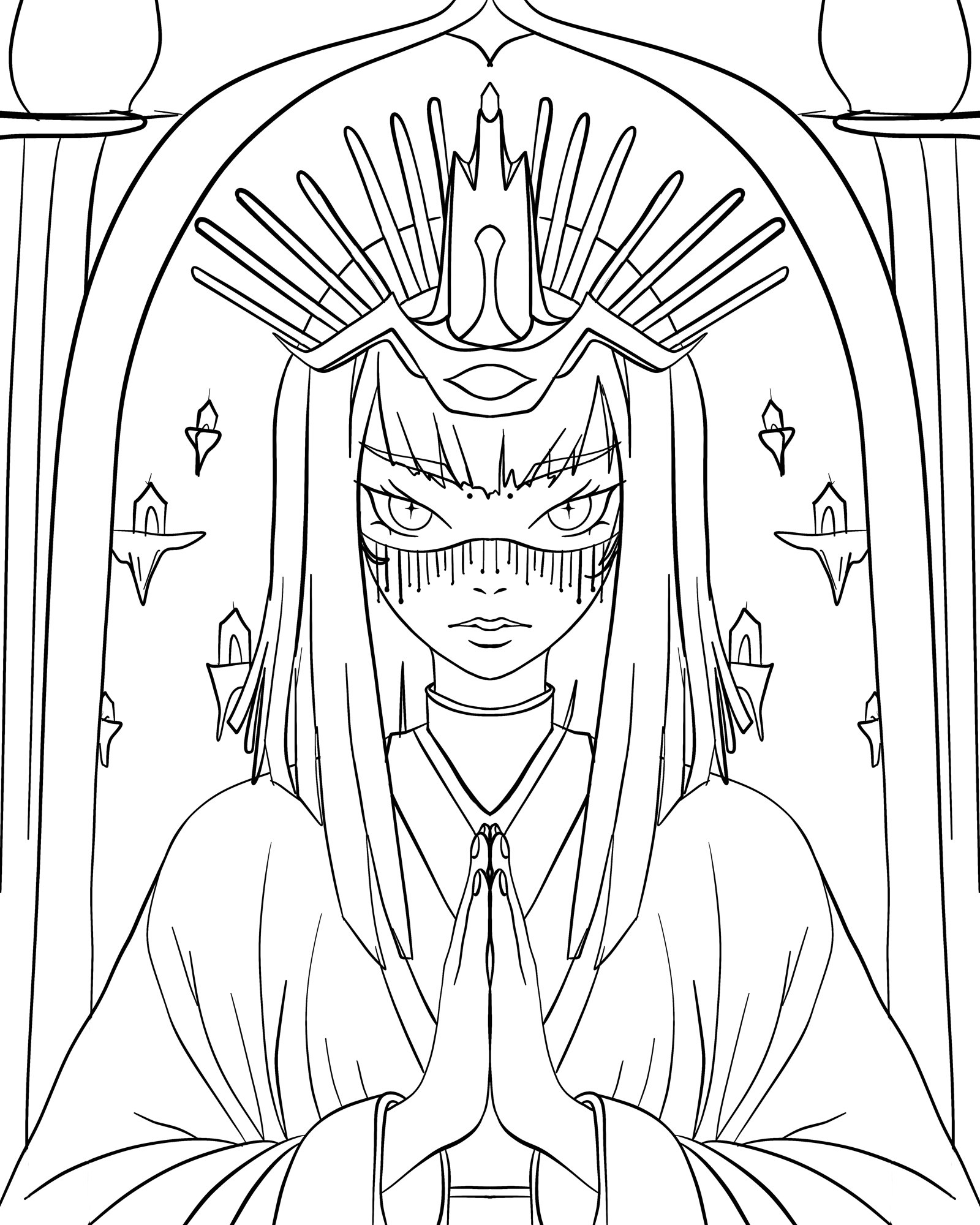 Cathedral Empress - Base line construction