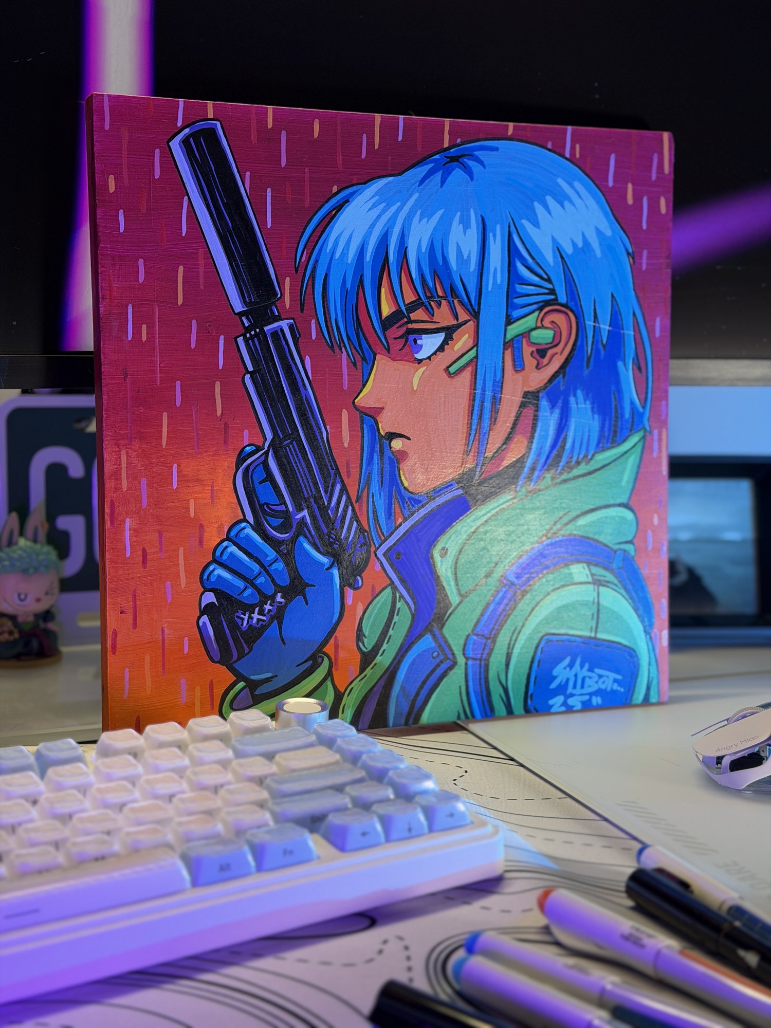 Cyber Sniper - Studio - angle