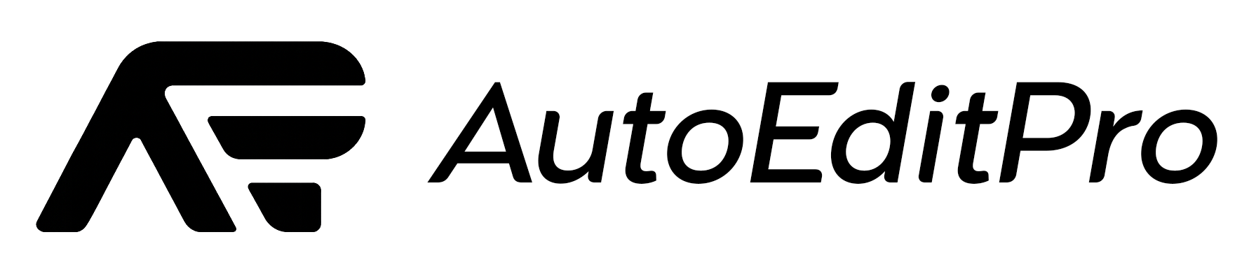 AutoEditPro - Horizontal Lockup