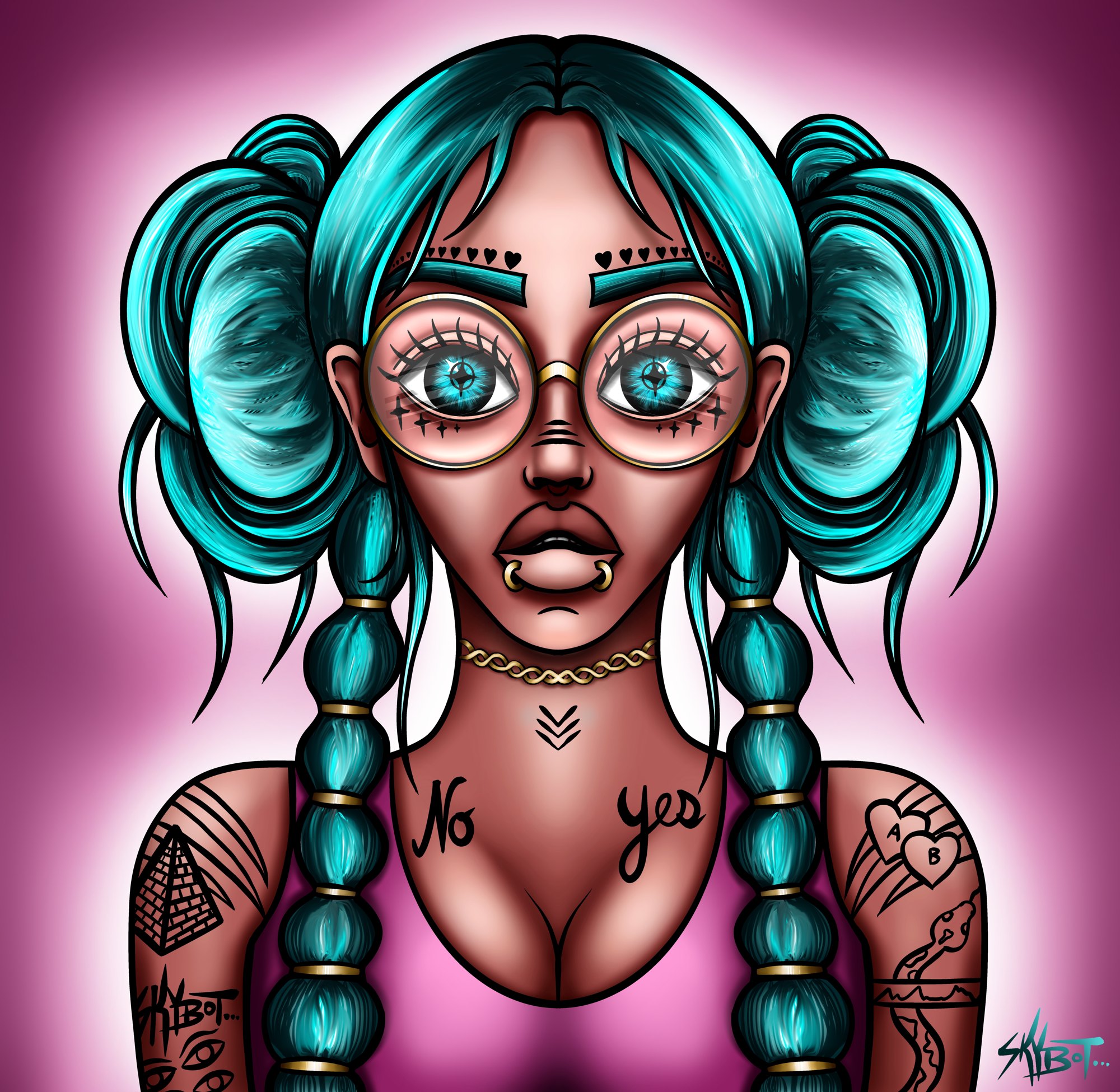 Yes / No - Finished piece